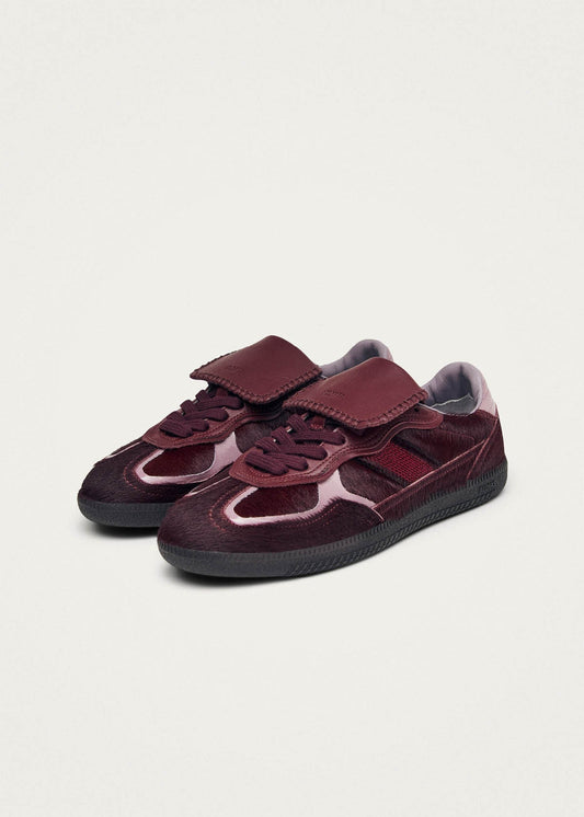Tb.490 Club Soft Burgundy Leather Sneakers