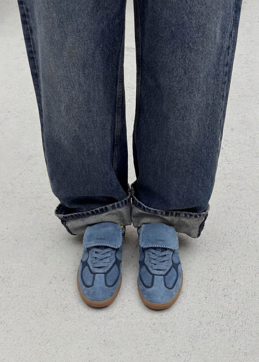 Tb.490 Club Suede Blue Leather Sneakers