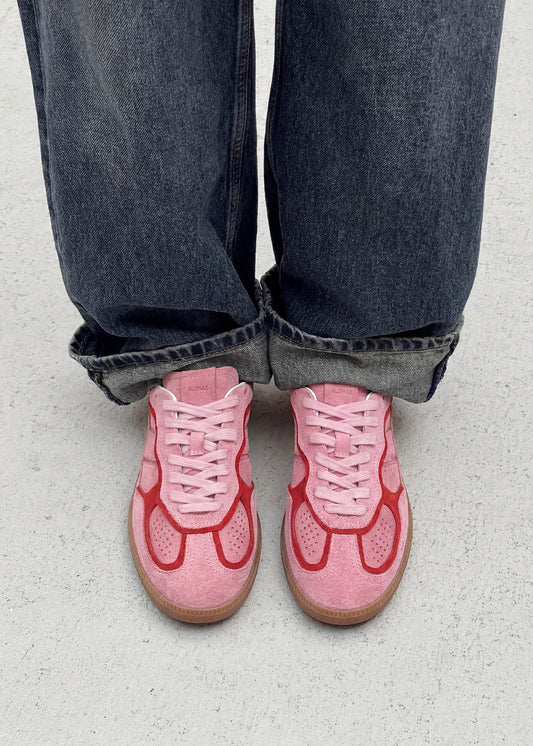 Tb.490 Rife Sea Pink Leather Sneakers