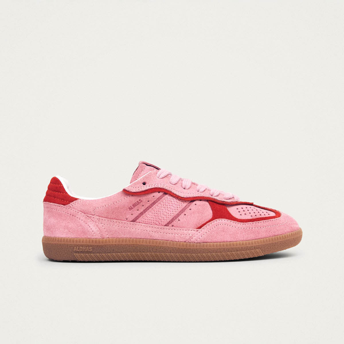 Tb.490 Rife Sea Pink Leather Sneakers
