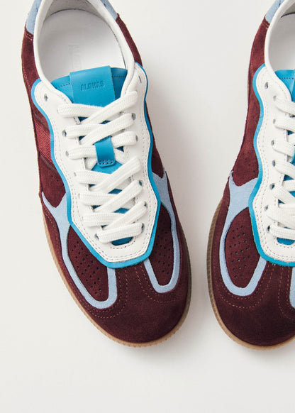 Tb.490 Rife Burgundy Leather Sneakers