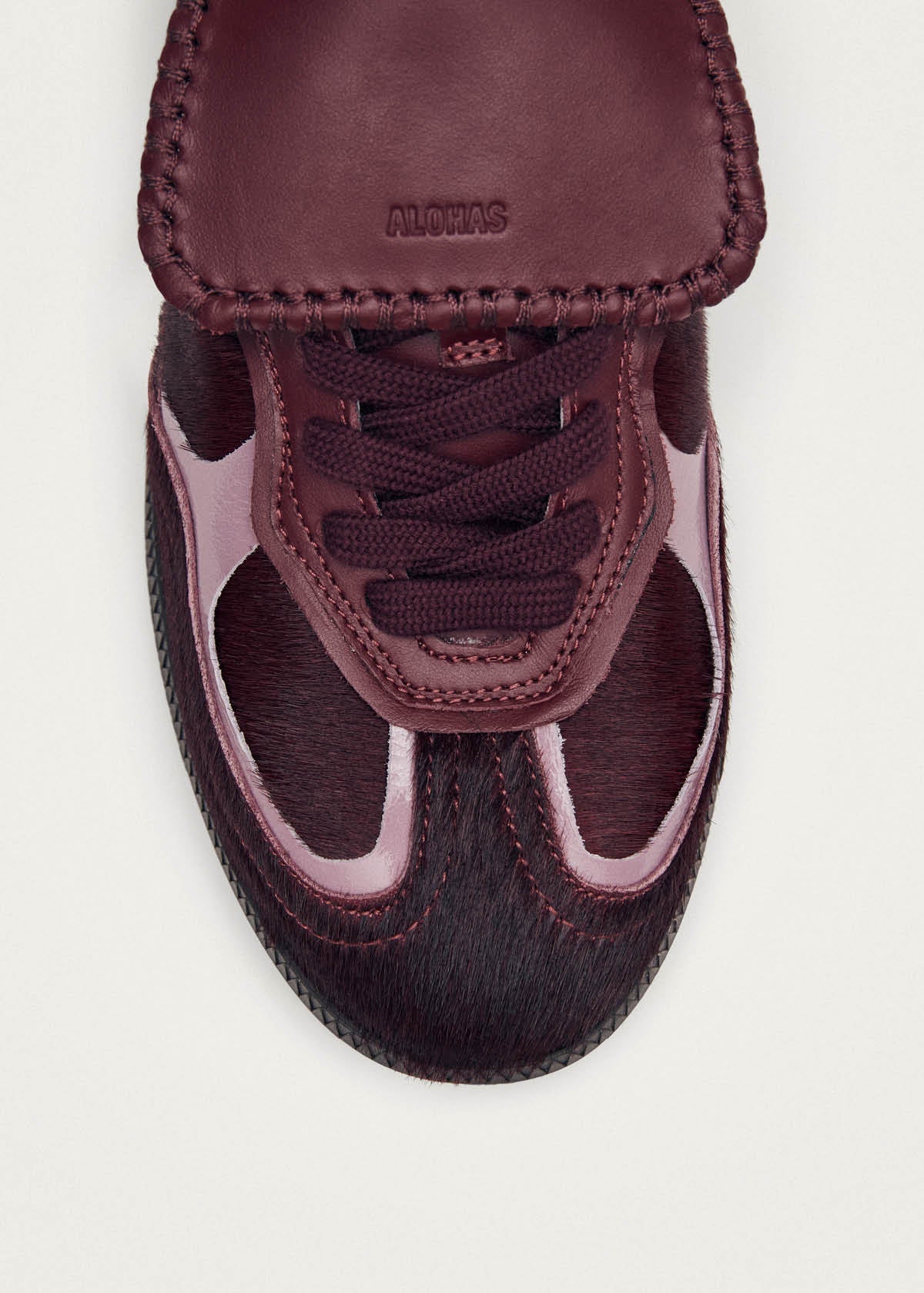 Tb.490 Club Soft Burgundy Leather Sneakers