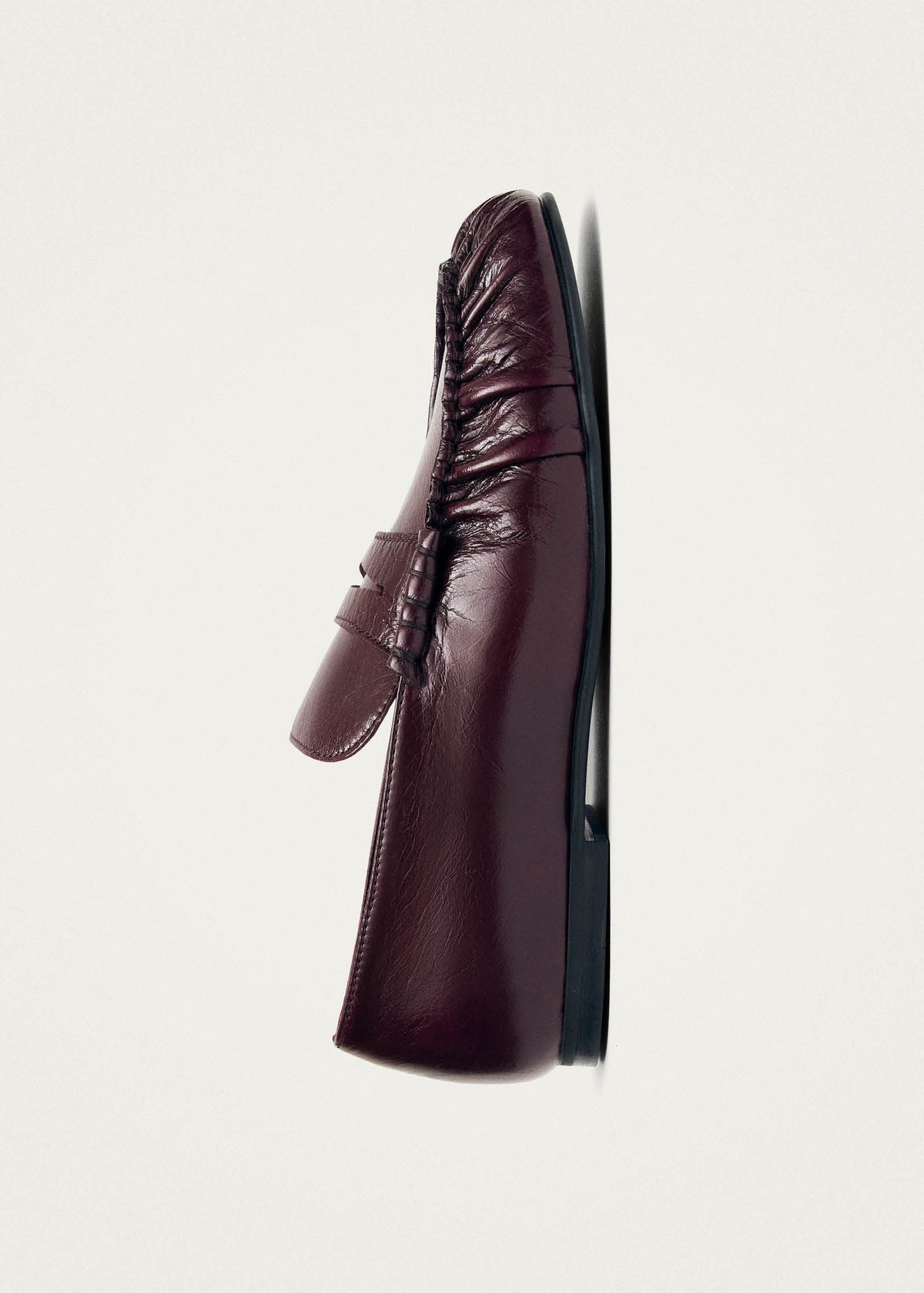 Aven Rift Burgundy Leather Loafers