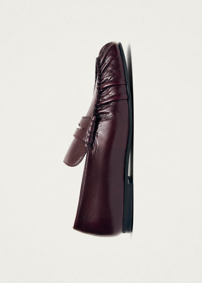 Aven Rift Burgundy Leather Loafers