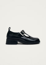 Fiadh Black Leather Loafers