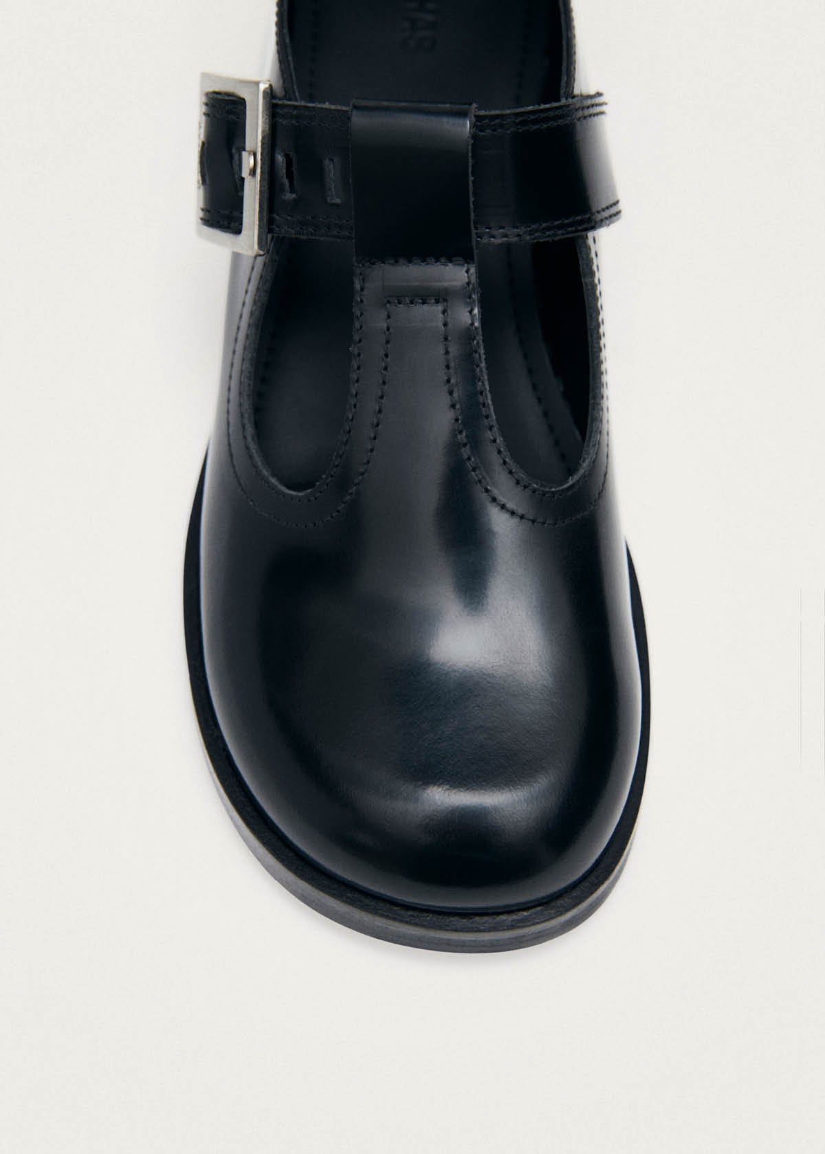 Fiadh Black Leather Loafers