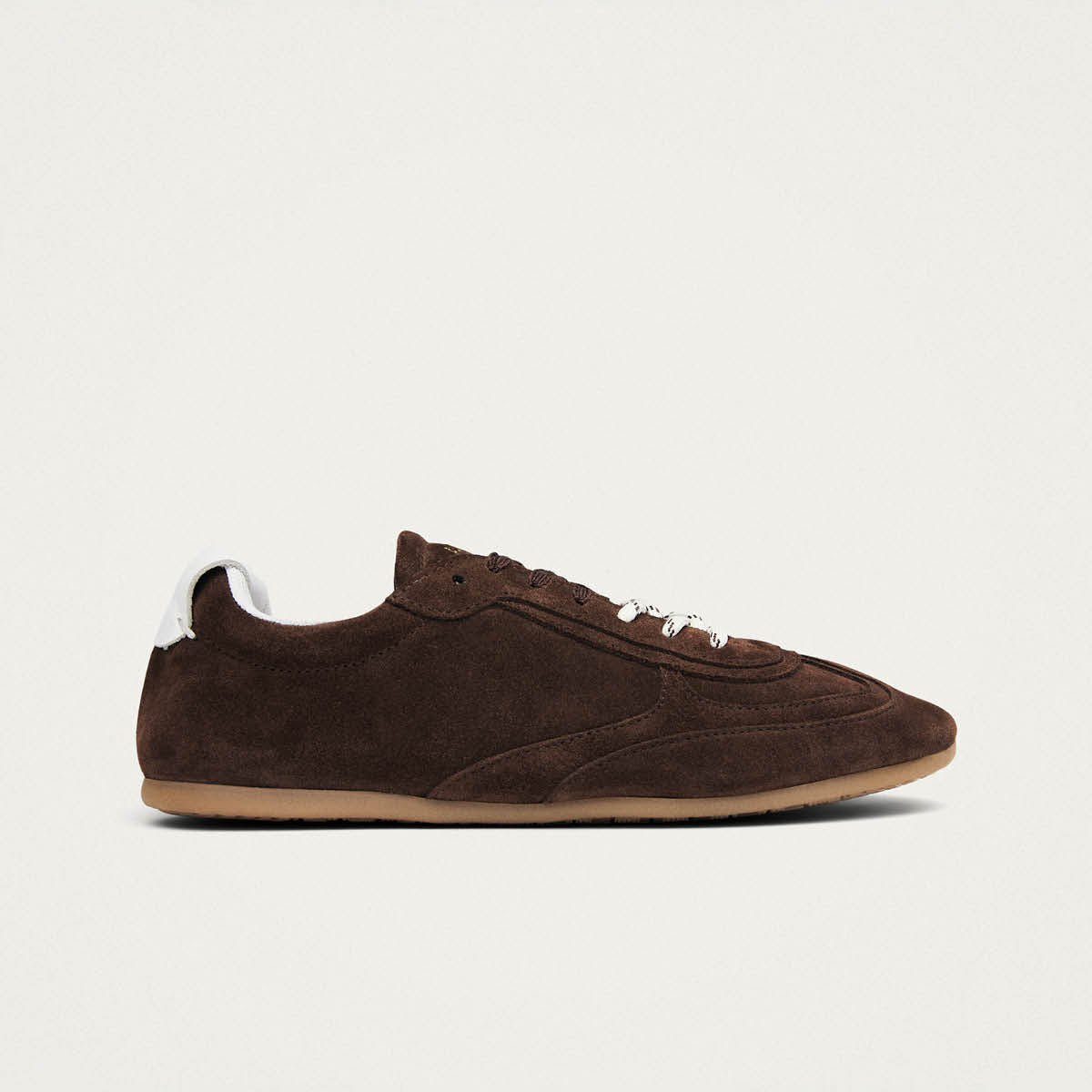 Tb.24 Suede Chocolate Brown Leather Sneakers