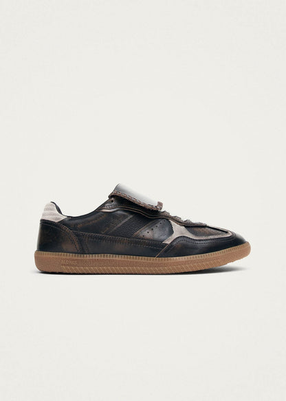 Tb.490 Club Vinyl Vintage Effect Brown Leather Sneakers
