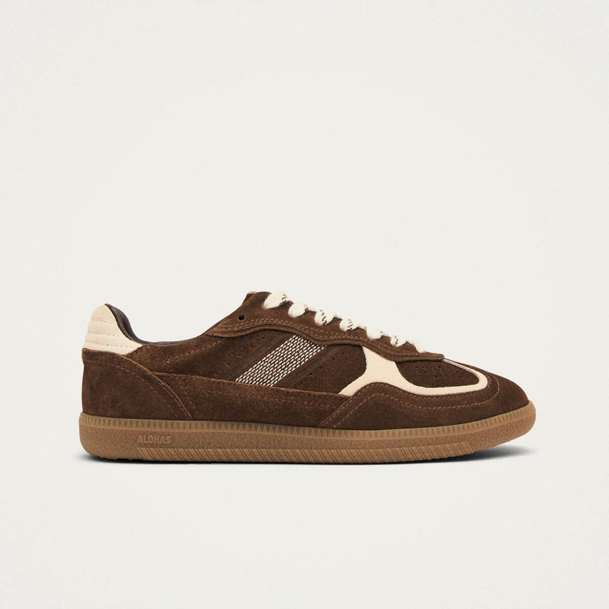 Tb.490 Rife Cocoa & Off White Leather Sneakers
