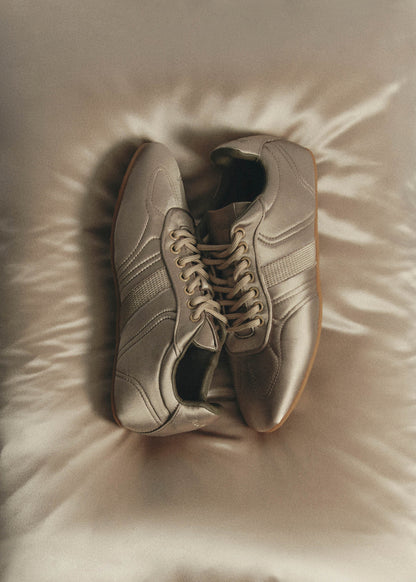 Tb.69 Rife Sheen Taupe Vegan Sneakers