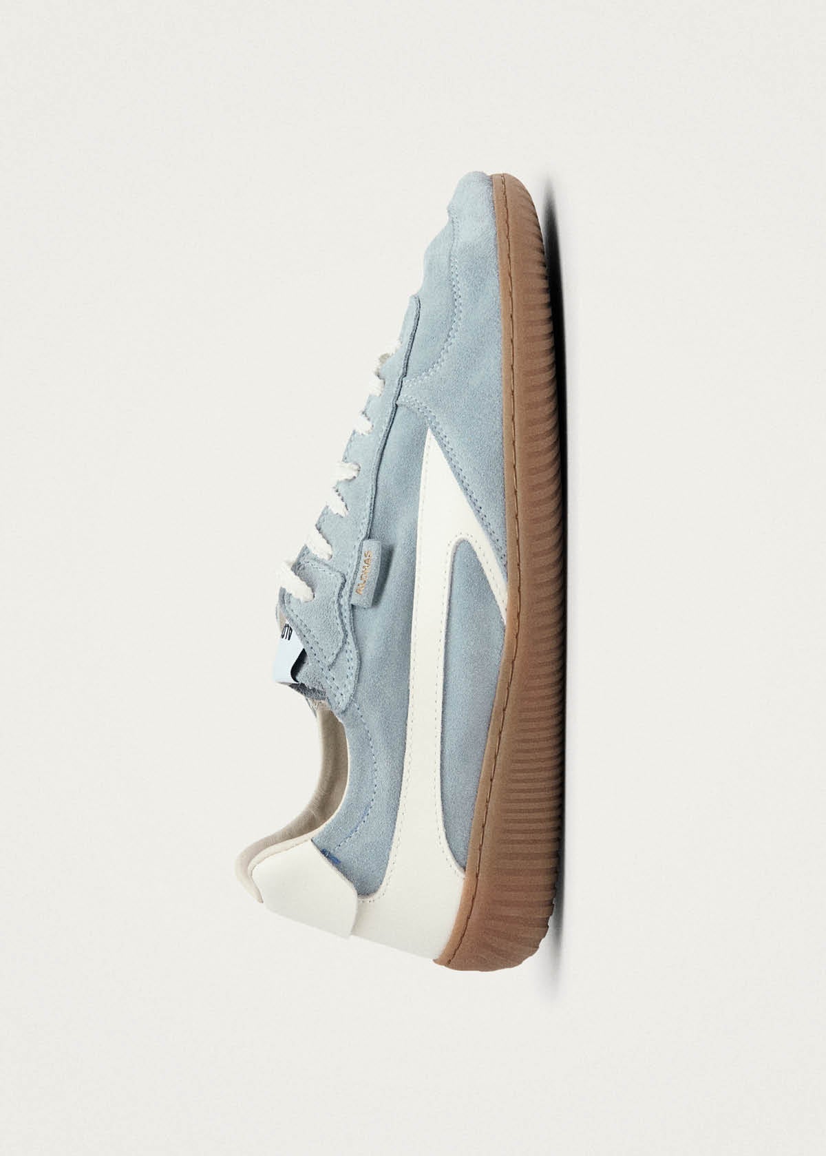 Tb.83 Barefoot Suede Dusty Blue Leather Sneakers