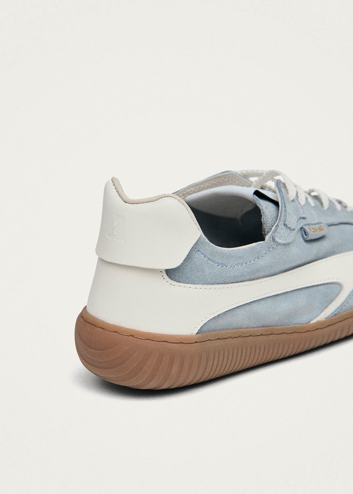 Tb.83 Barefoot Suede Dusty Blue Leather Sneakers