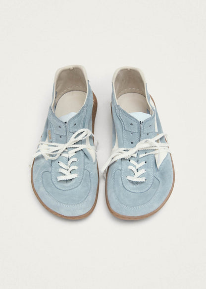 Tb.83 Barefoot Suede Dusty Blue Leather Sneakers