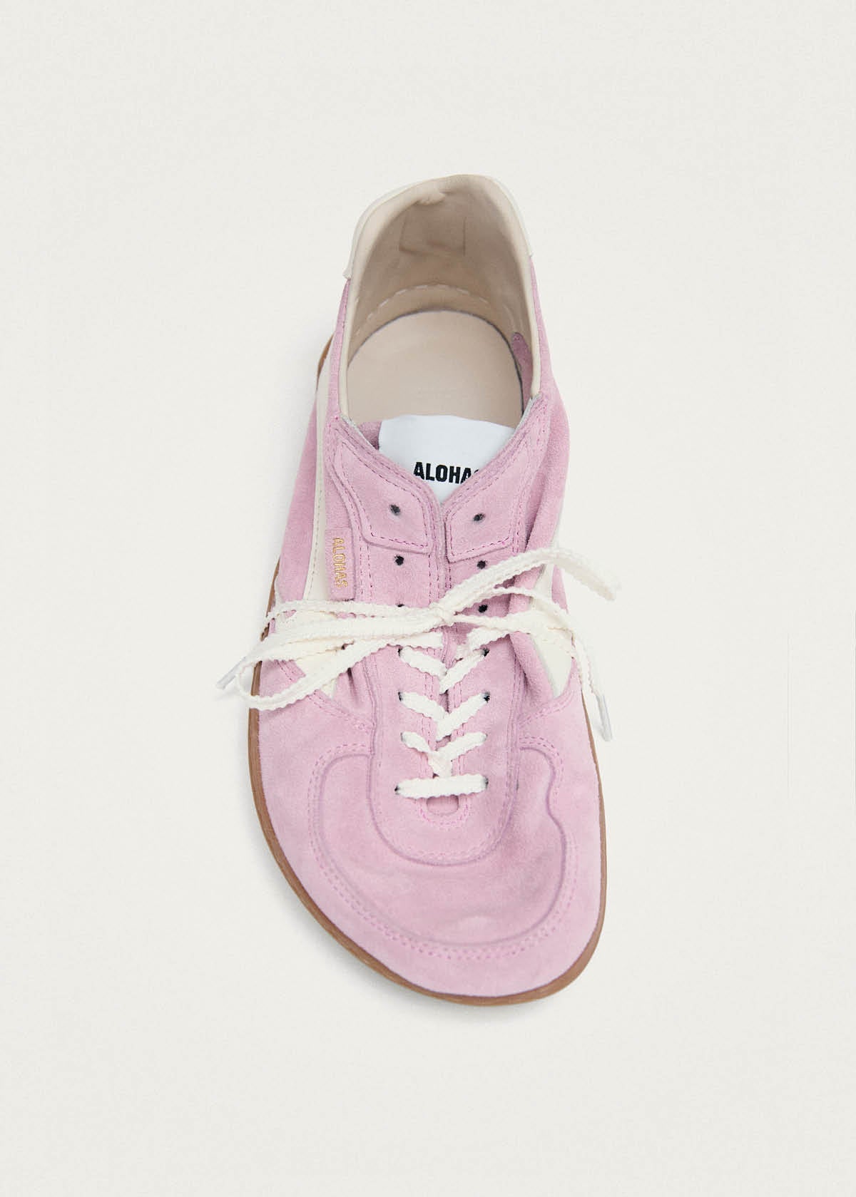 Tb.83 Barefoot Suede Pink Leather Sneakers