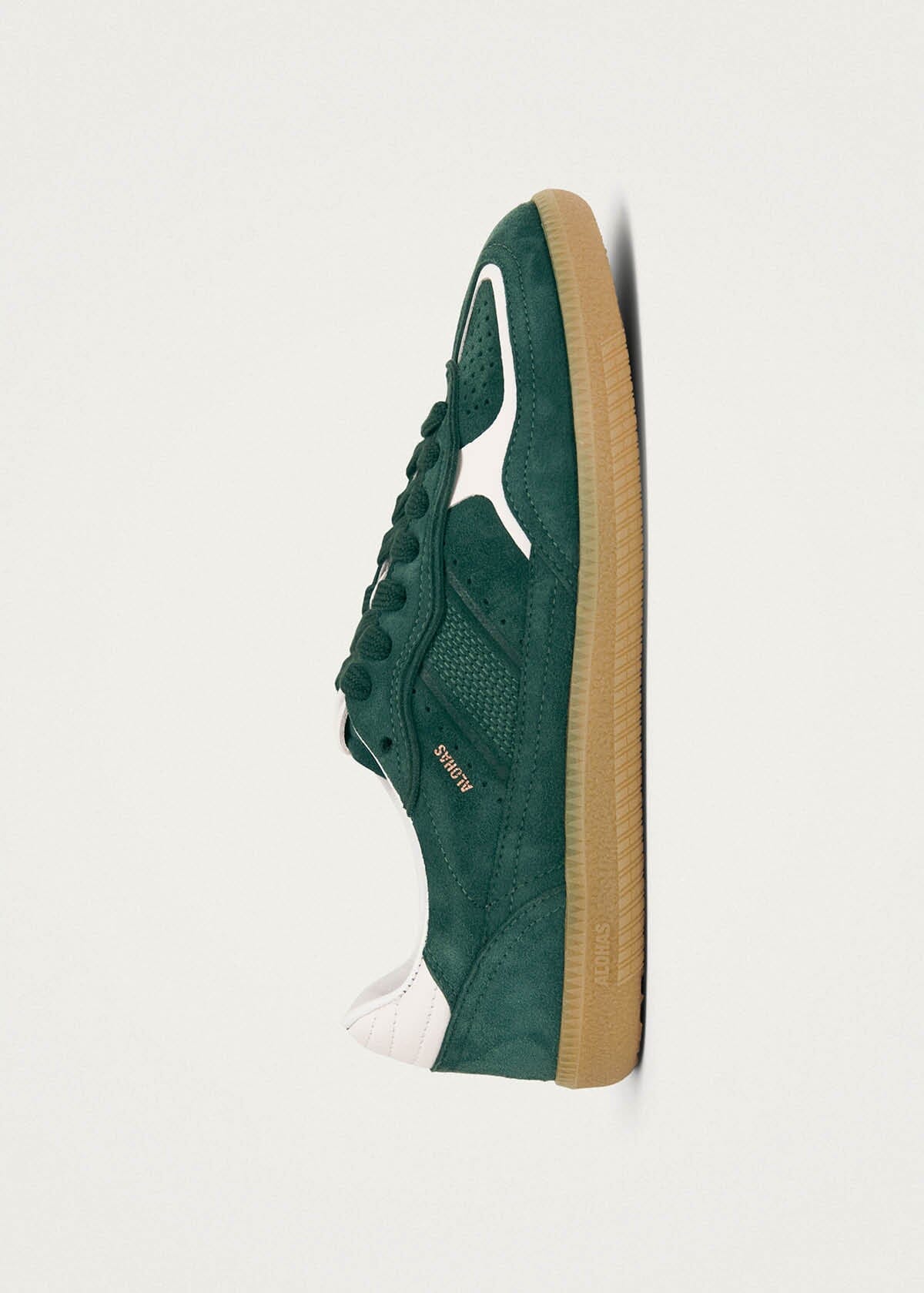 Tb.490 Rife Forest Green Leather Sneakers