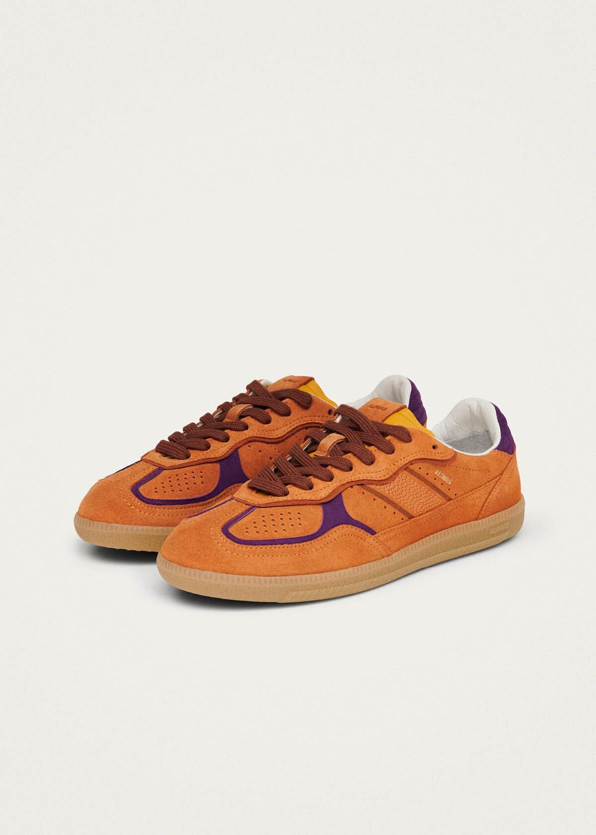 Tb.490 Rife Orange Leather Sneakers